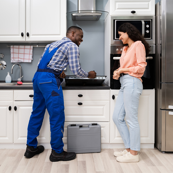 can you provide an estimate for cooktop repair before beginning any work in Thetford MI